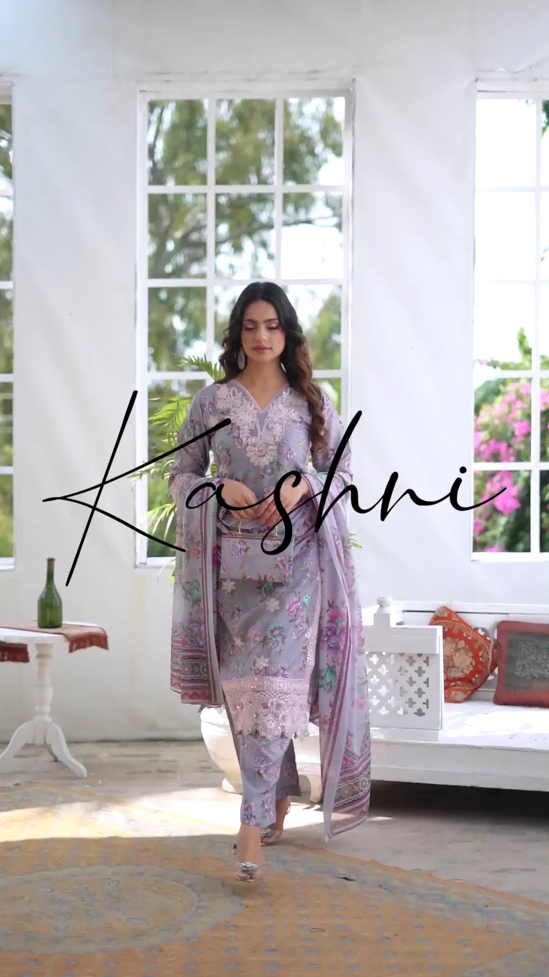 Ready to Wear Stitched Dress Viscos digital  print 3pc WITH  Shafoon DUPPATA