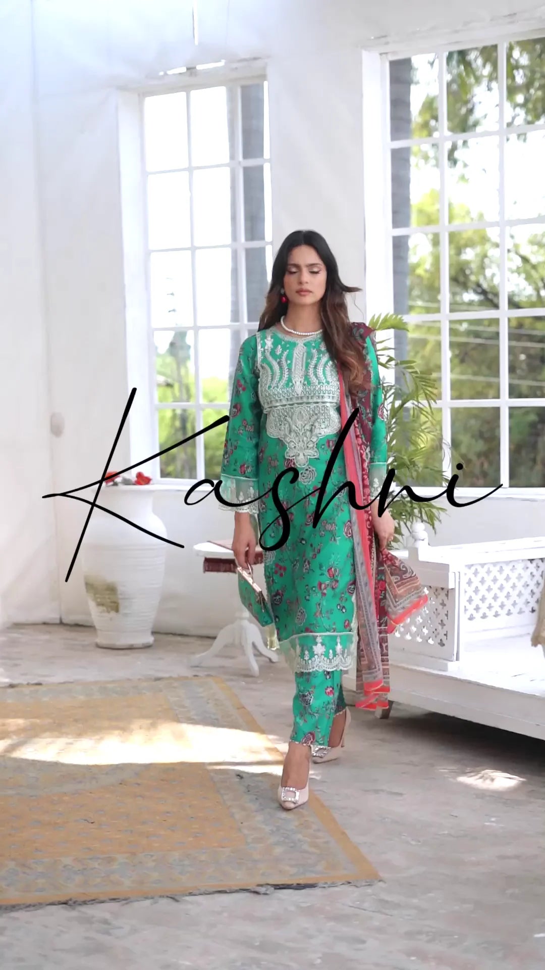 Ready to Wear Stitched Dress Viscos digital  print 3pc WITH  Shafoon DUPPATA