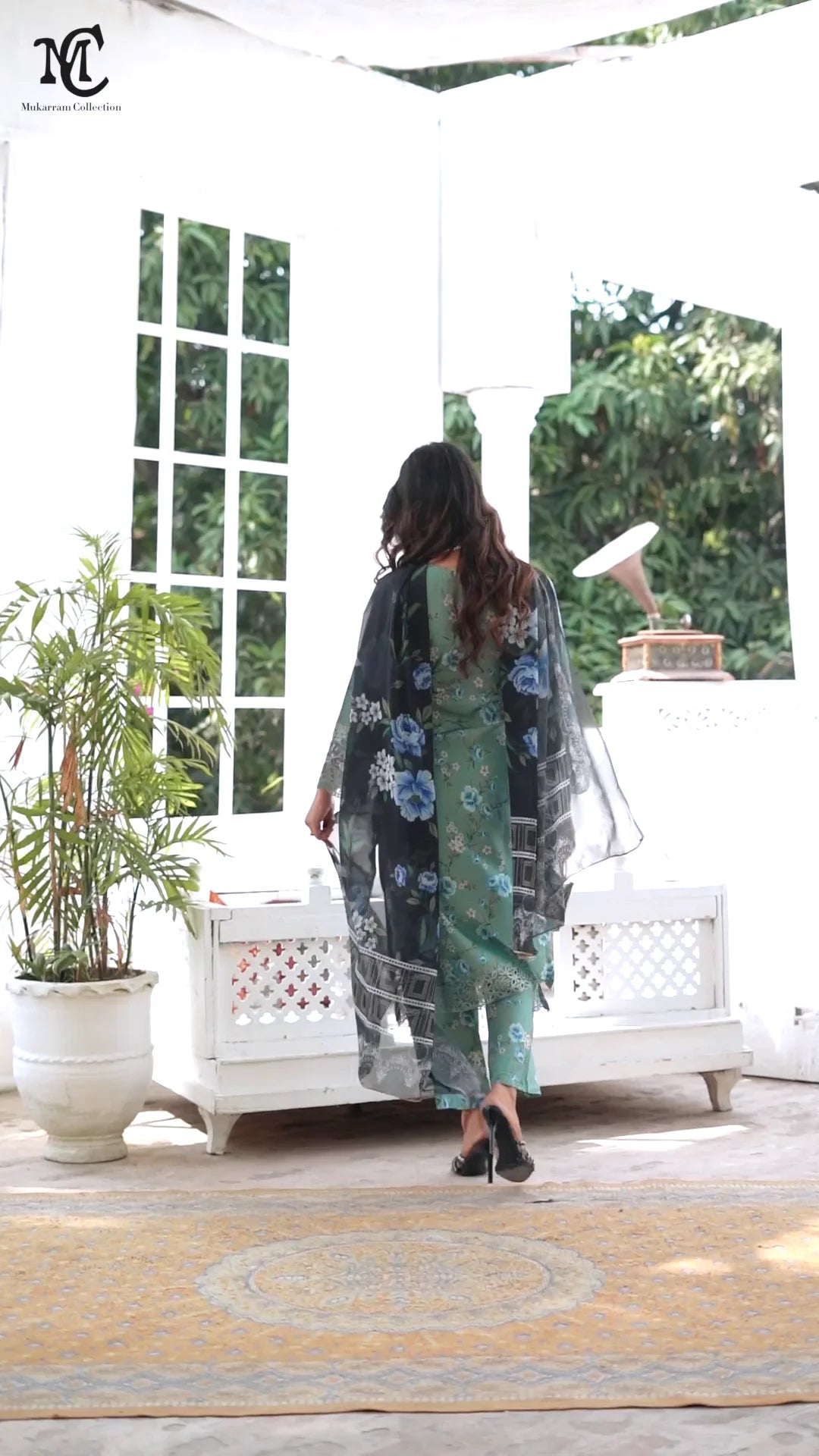 Ready to Wear Stitched Dress Viscos digital  print 3pc WITH  Shafoon DUPPATA