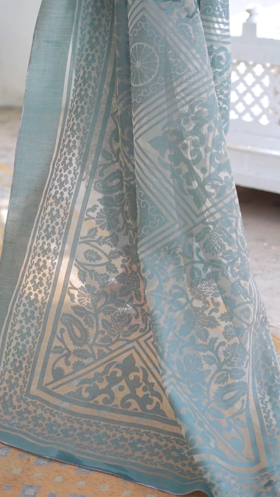 Ready to Wear Stitched Dress Viscos digital  print 3pc WITH  Shafoon DUPPATA