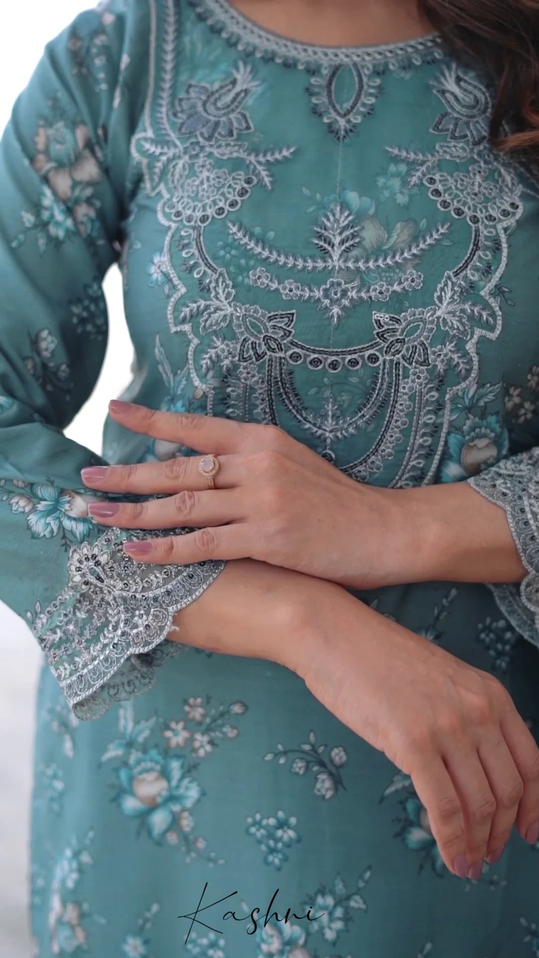 Ready to Wear Stitched Dress Viscos digital  print 3pc WITH  Shafoon DUPPATA