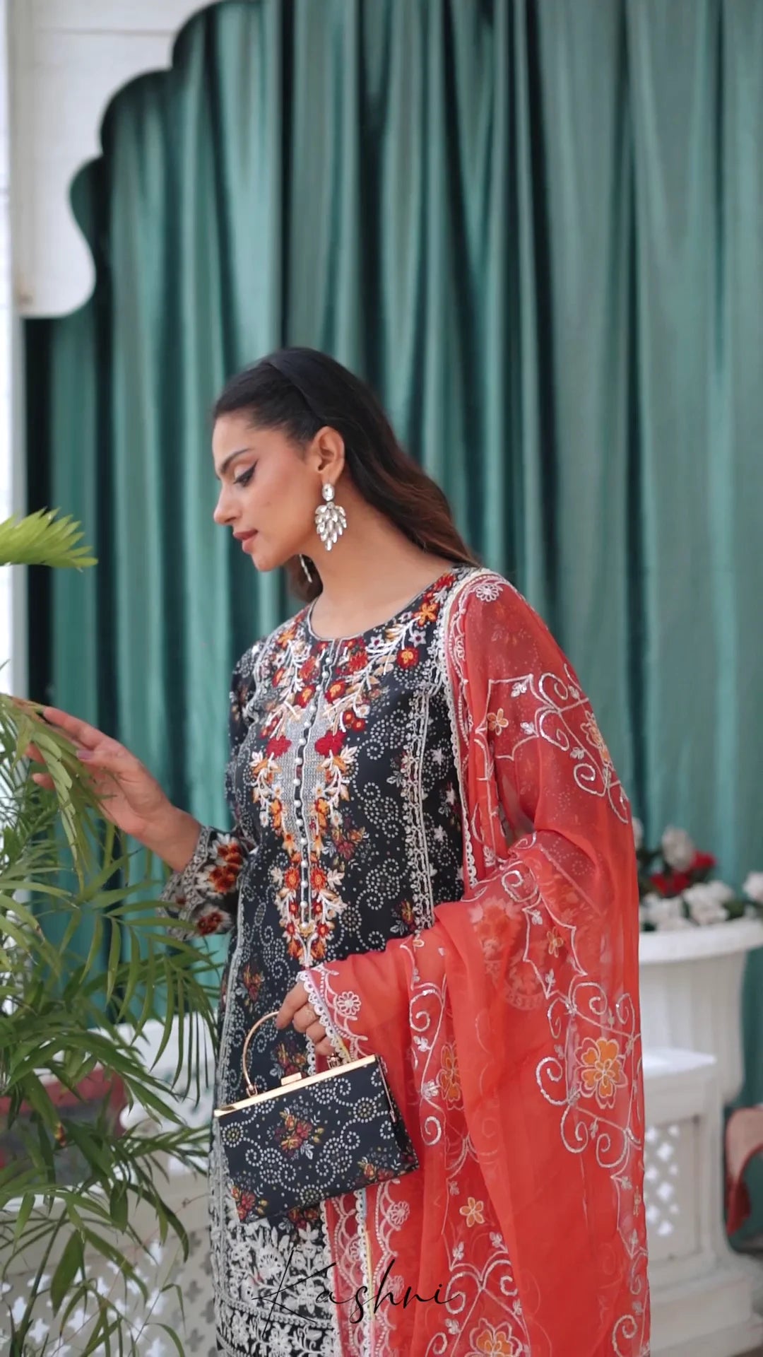 Ready to Wear Stitched Dress Viscos digital  print 3pc WITH  Shafoon DUPPATA