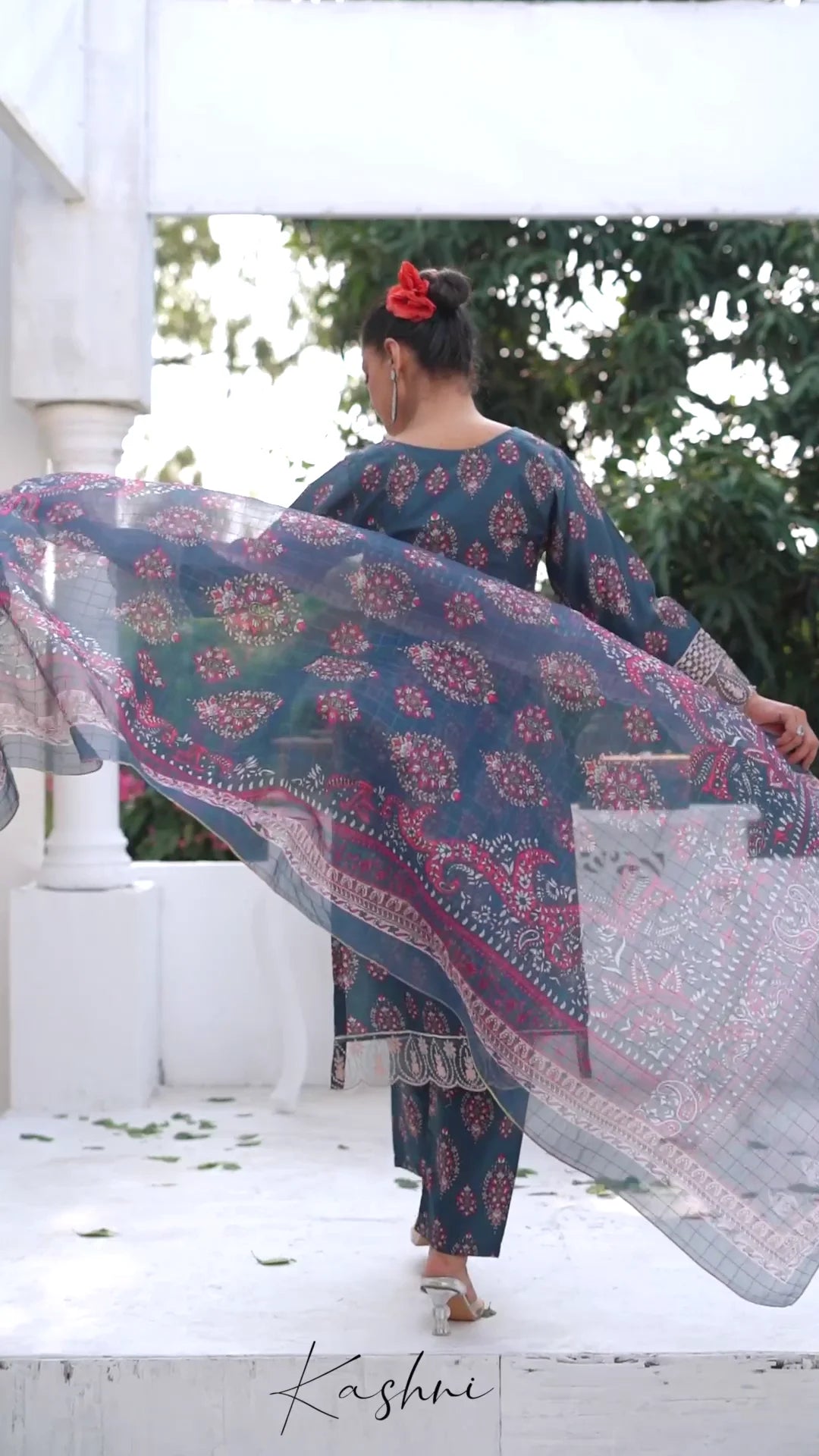 Ready to Wear Stitched Dress Viscos digital  print 3pc WITH  Shafoon DUPPATA